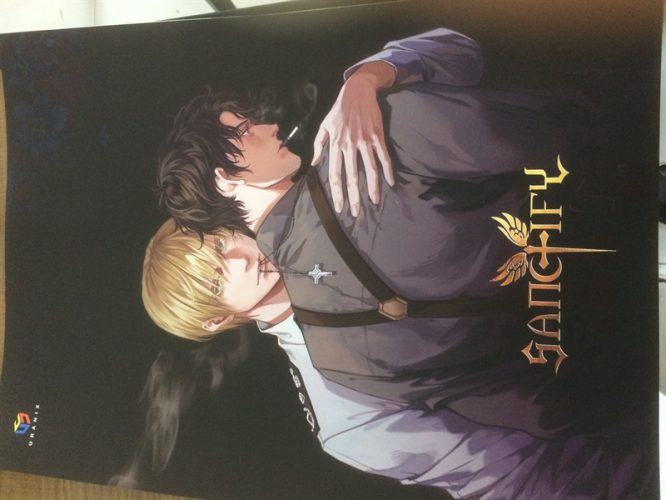 Poster - Sanctify - Tập 1 - Tờ